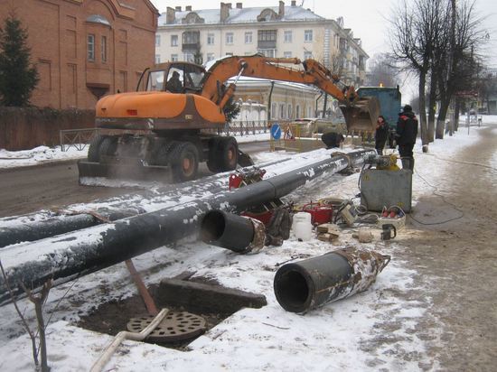Уличный ремонт в Костроме будет сопровождаться заменой водопроводных труб