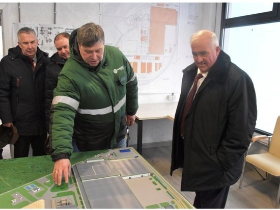 Губернатор Костромской области Сергей Ситников посетил стройплощадку Segezha Group в Галиче