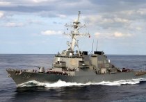 В четверг эсминец военно-морских сил Соединенных Штатов «Джон Маккейн» прошел через Тайваньский пролив