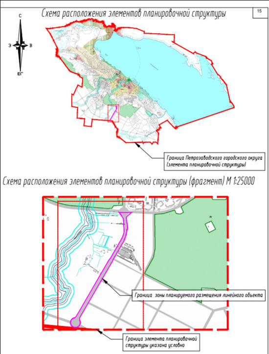 Транспортная схема петрозаводска