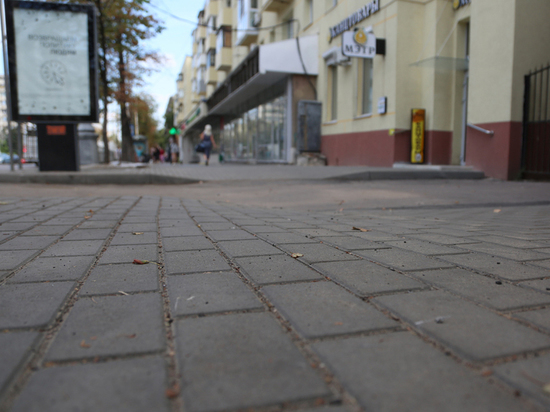Власти Воронежа увеличат финансирование ремонта и строительства тротуаров