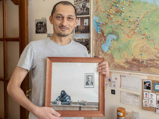 Псковский фотограф продал снимок с портретом Путина за 2 миллиона