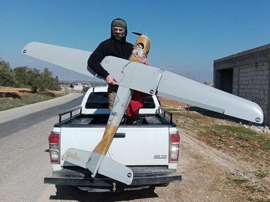 Боевики в Сирии опубликовали фотографию российского беспилотника "Орлан-10"