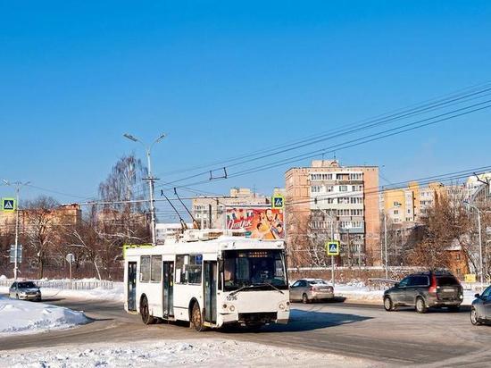 Из-за аварии на водопроводе в Канищеве два троллейбуса временно изменили маршрут