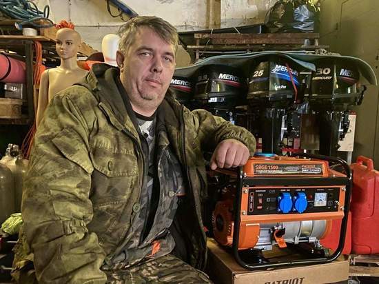 Ивановской водолазной спасательной группе "ДобротворецЪ" подарили бензиновый электрогенератор