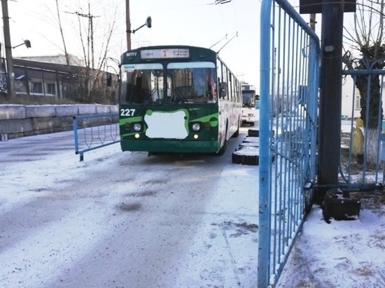 Число троллейбусов и автобусов 11 февраля увеличат из-за снегопада в Чите