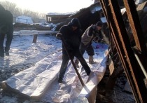 Работы проводят сотрудники строительной компании «Сибирь»