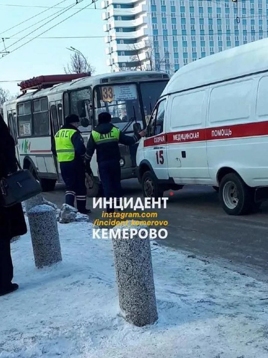 Маршрутное такси сбило ребенка в городе Кемерово