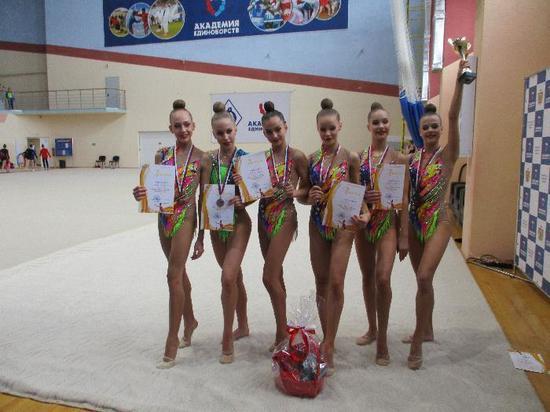 Рязанские гимнастки завоевали бронзу Чемпионата ЦФО в групповых упражнениях