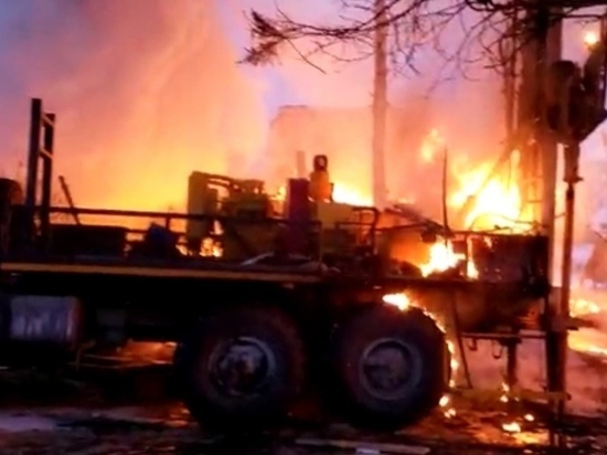 Пожар в Петро-Славянке оставил без газа 73 частных дома