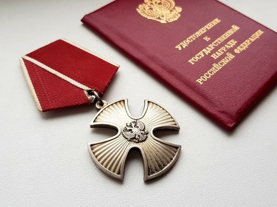 Мэр Рыбинска получил Орден Мужества