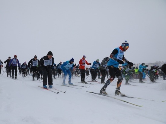 13,5 тысячи нижегородцев вышли на старт "Лыжни России"