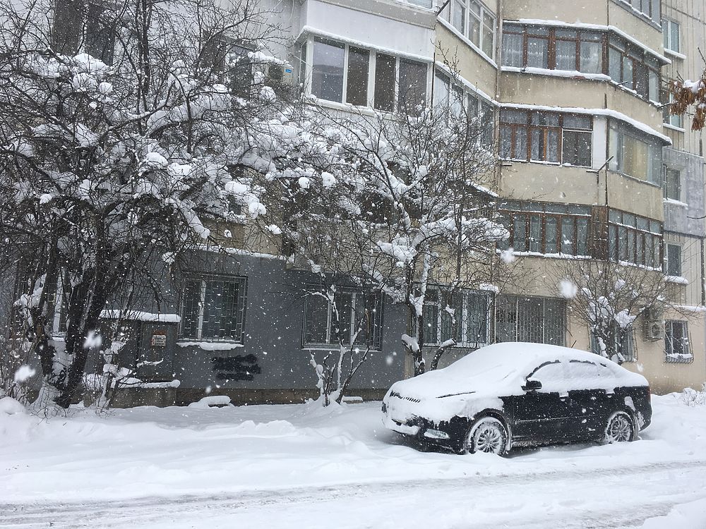 Такого снегопада давно не видели в Крыму