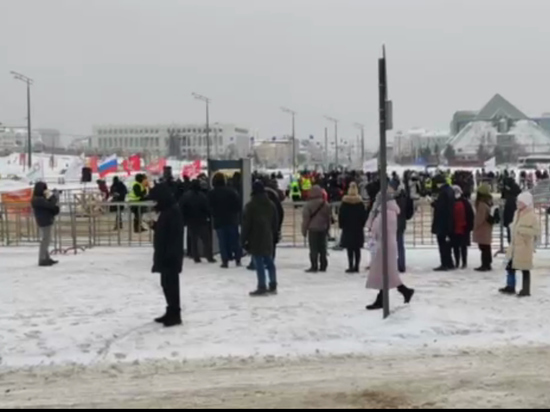 В Казани не пустили часть людей на согласованный правозащитный митинг