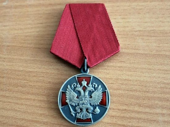 Тамбовчанку наградили медалью ордена «За заслуги перед Отечеством» II степени