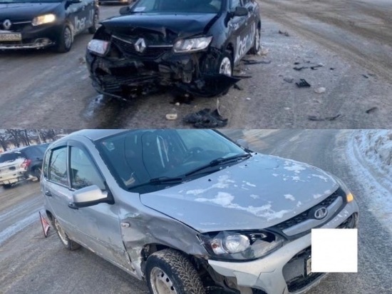 В центре Рязани в ДТП пострадал годовалый ребенок
