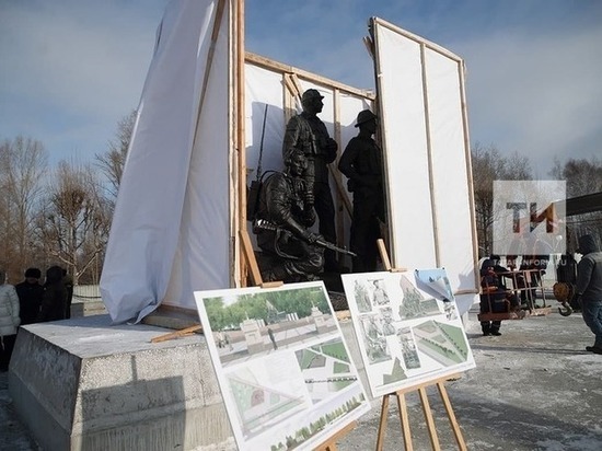 Памятник воинам-интернационалистам представили в Казани