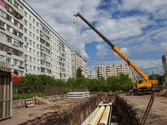 Ради ремонта теплосетей в Красноярске перекроют 89 участков
