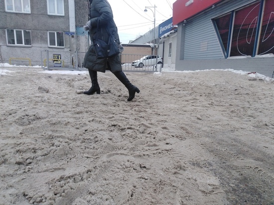 На Красноярск вновь надвигается сильный снегопад