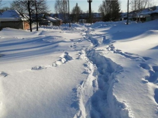 Несколько населённых пунктов на Кубани оказались отрезаны от мира из-за снегопада