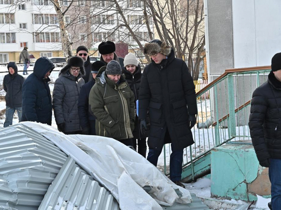 Михаил Дегтярев осмотрел разрушенные дома, детские сады и школы