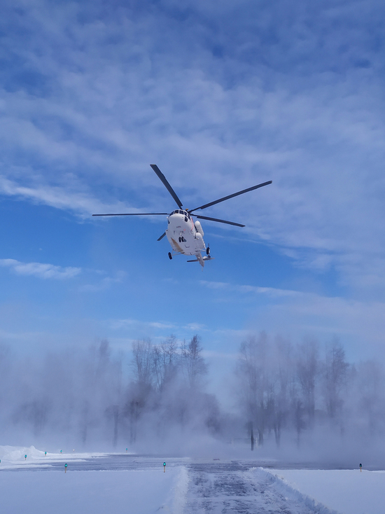 Медики на вертолете эвакуировали в Тверь пострадавшую в ДТП женщину