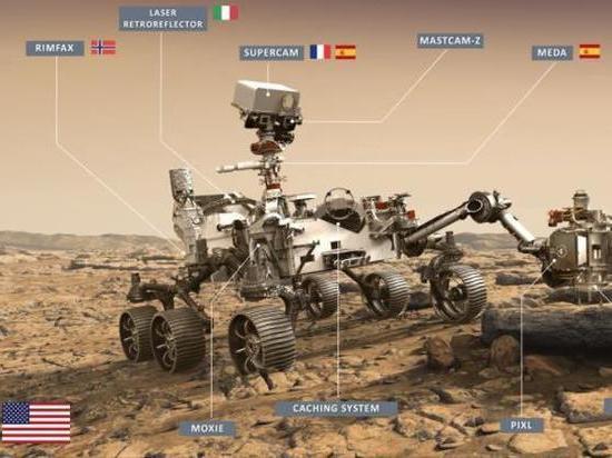 NASA: ️Perseverance сел на Марс