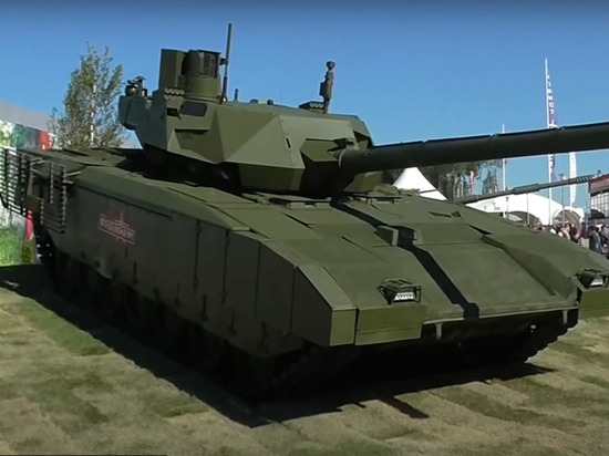 Российские инженеры решили создать танк-робот на базе «Арматы»