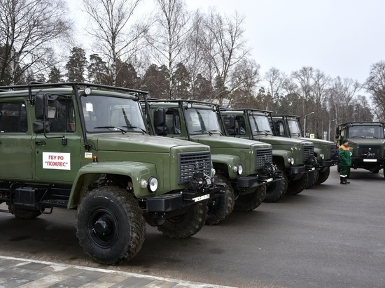 Рязанская область получит более 50,2 млн рублей на лесопожарную технику