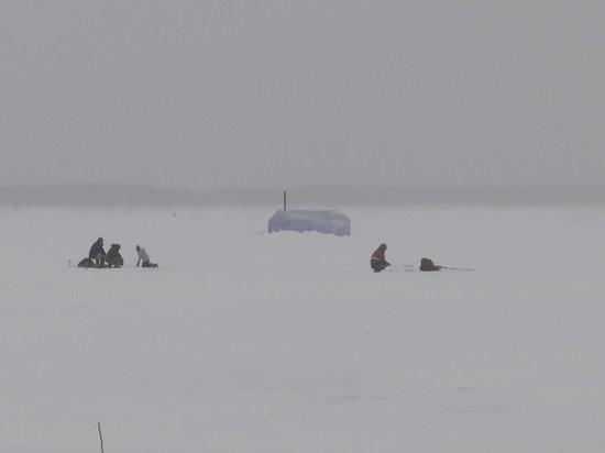 Место для фестиваля рыбалки на Сахалине завалило снегом