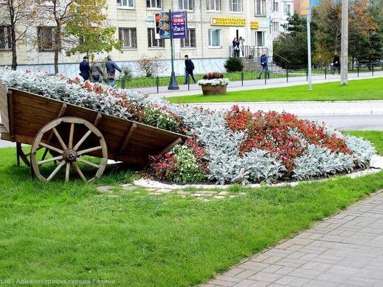 В Рязани подвели итоги голосования по цветочному оформлению города