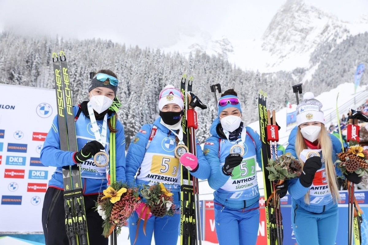 Соревнования биатлон Чемпионат мира