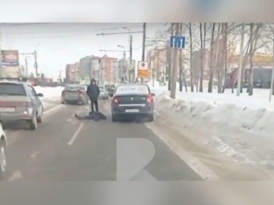 На улице Зубковой в Рязани таксист сбил пешехода