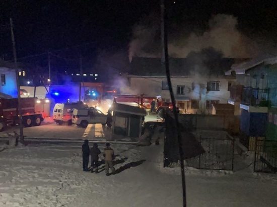 На пожаре 22 февраля в городе Нюрба погибли трое человек