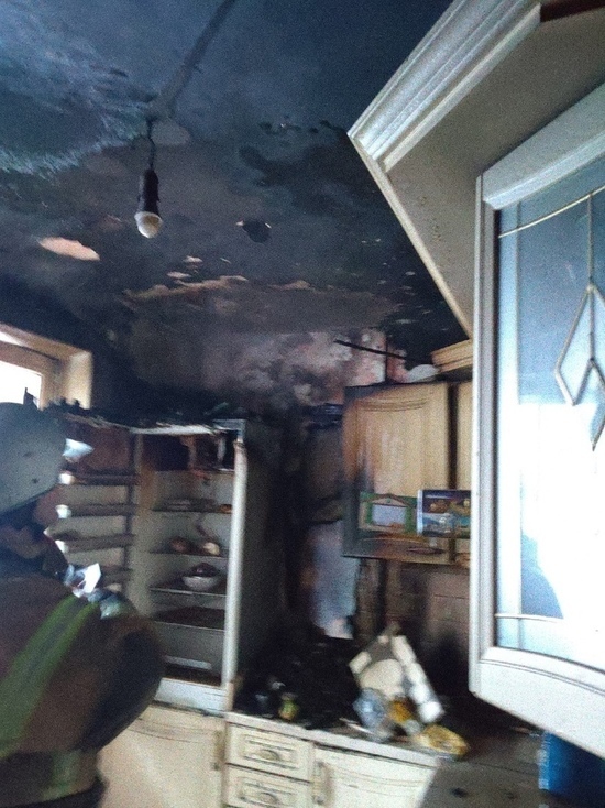 В Тверской области из-за техники загорелась кухня в квартире
