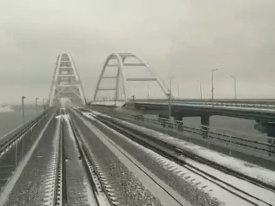ТОП-3 новости Крыма: Крымский мост в снегу и драка на стройке в Ялте