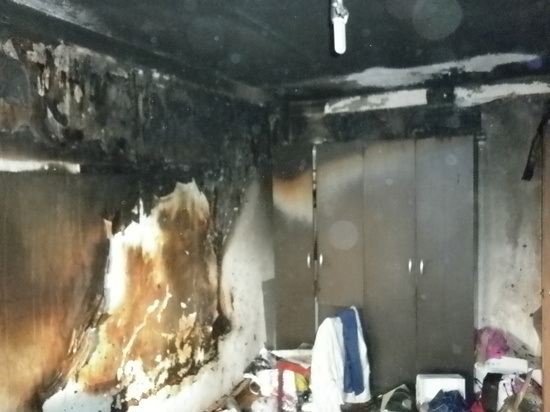 В Иванове в квартире сгорела мебель