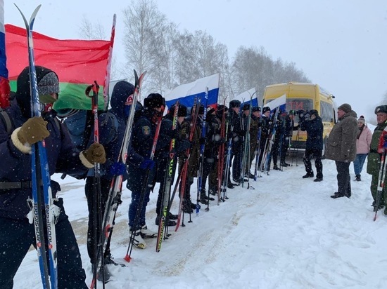 Тамбовские кадеты отправились в лыжный поход