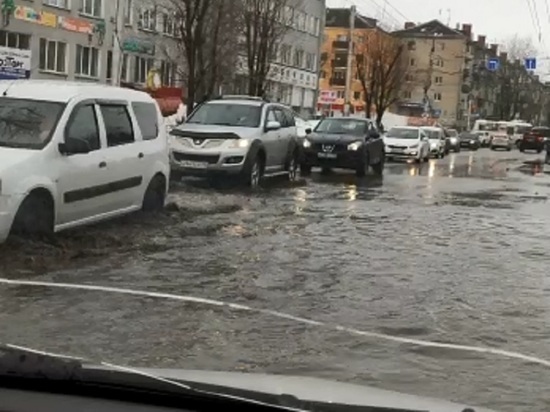 В Калуге начались потопы