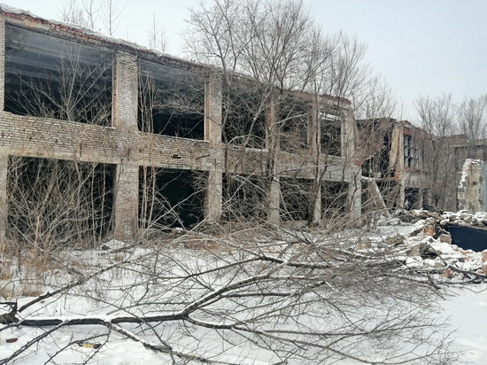 Развалинам бывшей швейной фабрики - более двадцати лет, но расчищать от обломков территорию площадью более одного квадратного километра, похоже, никто не собирается