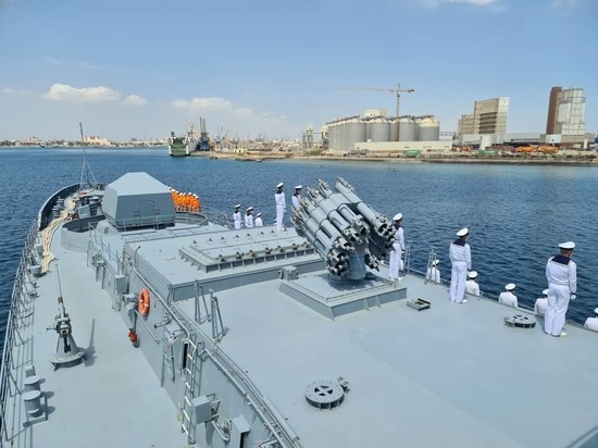 Первый российский боевой корабль зашел в Порт-Судан