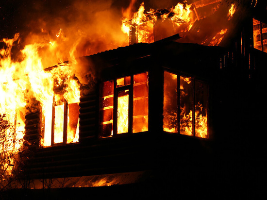 Во время пожара в Тверской области сгорел пенсионер