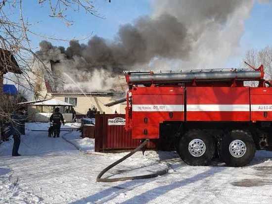 За выходные в Хакасии произошло три больших пожара в жилье