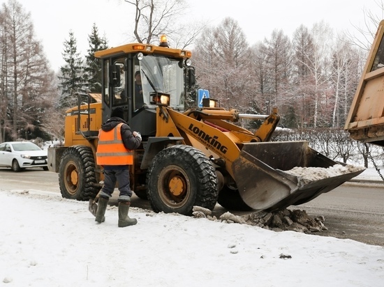 В Омске для уборки снега привлекут более 400 единиц техники