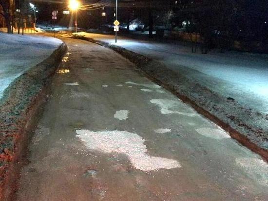 За неделю в Рязани отремонтировали более 250 квадратных метров дорог