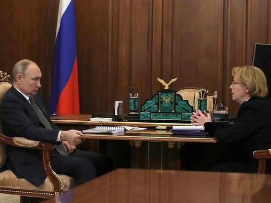Скворцова рассказала Путину об уникальном препарате против COVID-19