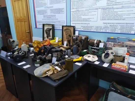 Историю создания гражданской обороны представили на выставке в Хабаровске