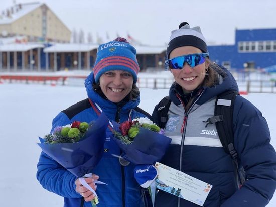 Сахалинки заняли второе место на Кубке России по лыжным гонкам