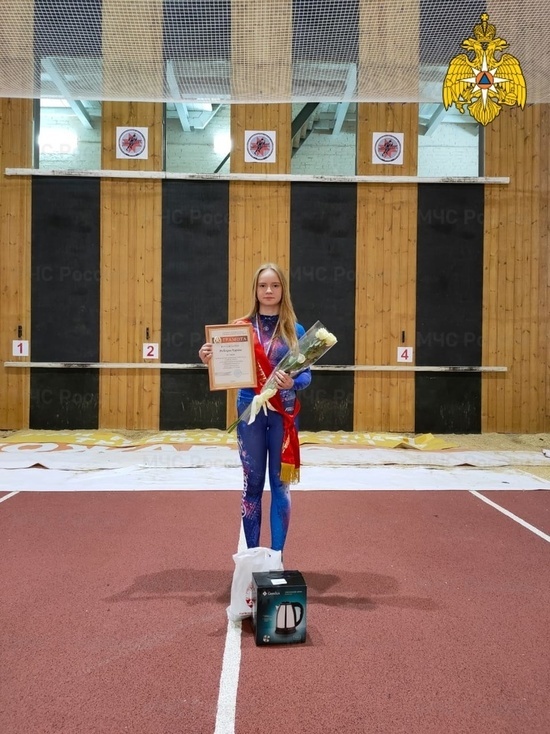 Калужанка стала чемпионкой России по пожарно-спасательному спорту