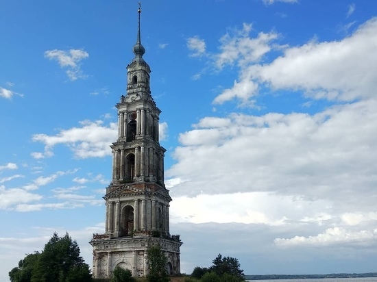 Через несколько недель в Тверской области начнется реставрация знаменитой калязинской колокольни